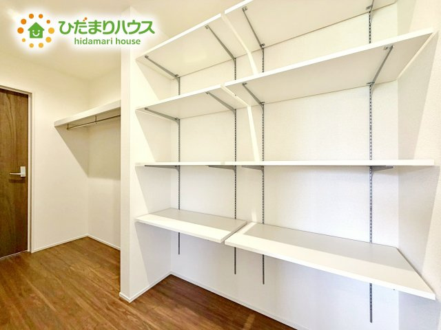 【収納】 | 那珂市菅谷19期　新築戸建　1号棟 | パントリー完備で散らかりがちなキッチン回りもラクラクお片付けできちゃいます！(*^-^*)