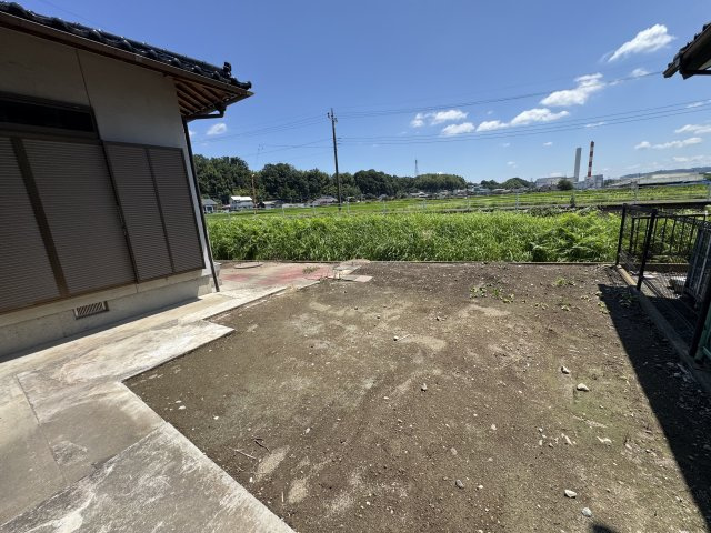 高崎市神戸町　中古住宅の庭|高崎市神戸町　中古住宅