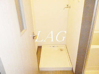 【設備】 | 月光荘１号館 | 室内洗濯機置き場です。