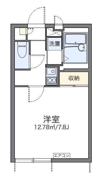レオパレスアネモスの間取り