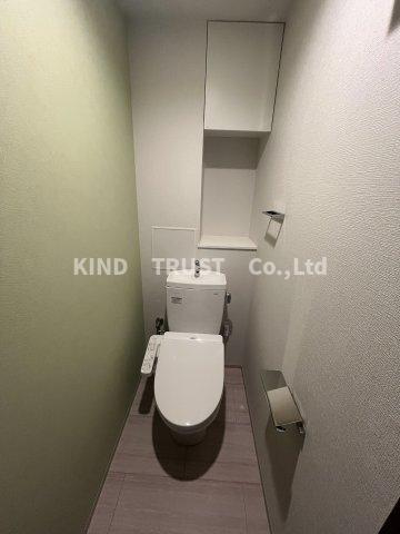 ル・モベイ天神橋のトイレ|清潔感のあるトイレです