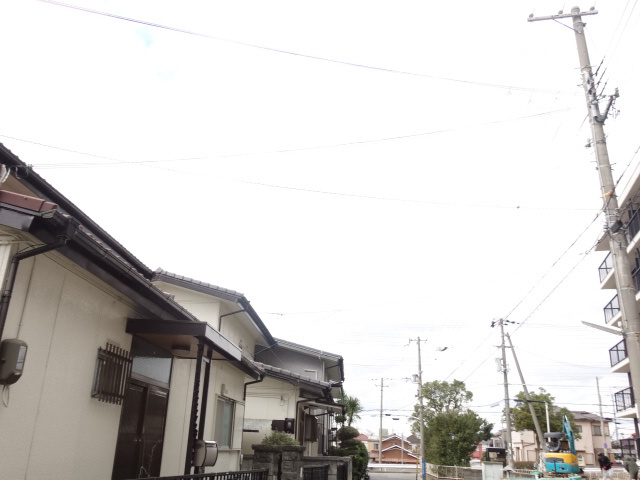 高津橋農住団地A棟の展望