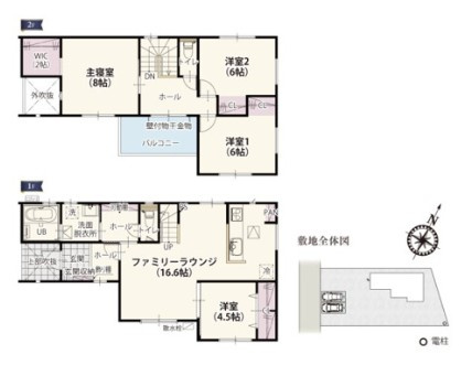 【間取り】 | クライン本庄市今井 第9期　新築住宅 | ≪1号棟≫