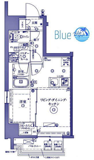 【間取り】 | クレイシアIDZ鶴見
