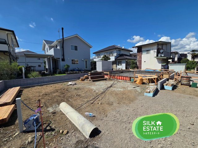 新築　桐生市相生町第19　3号棟　CRADLE GARDENの外観|現地写真　2026年11月完成予定！同社完成済み物件のご内覧も可能です。お気軽にご連絡ください！
