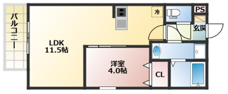 【間取り】 | (仮称)ジーメゾン京都九条ミヤビア