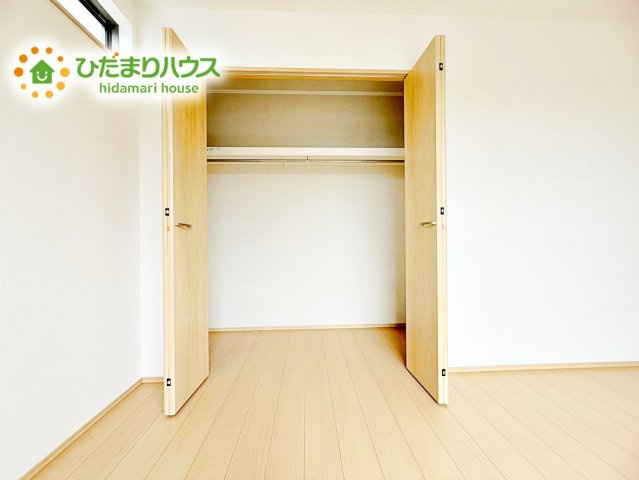 【収納】 | ひたちなか市津田2020番　新築戸建　B号棟 | クローゼットには、衣類や日用品などを整理整頓して収納できますね！