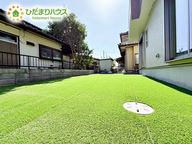 【庭】 | ひたちなか市津田2020番　新築戸建　B号棟 | お庭付物件になります！お庭遊びや、プールなどお子様も大喜び(^^)