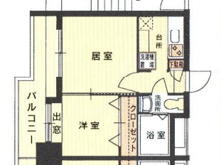 【間取り】 | エステートモア薬院シャンブル