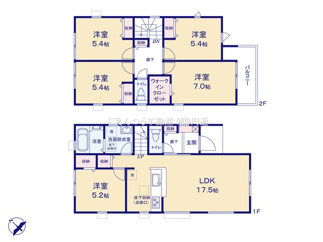 リーブルガーデン島田1丁目の間取り