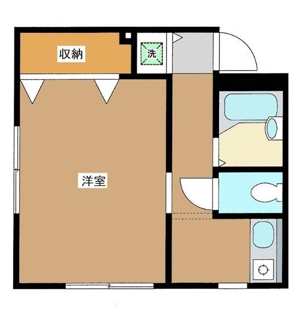 ジュネス　ドミールの間取り