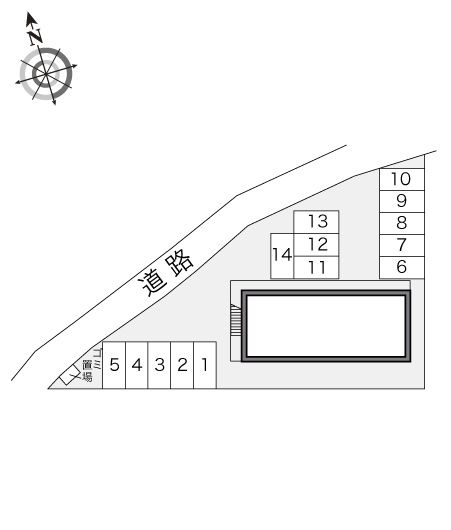 レオパレスボヌールＯＵＴＵＫＡのその他共用部分
