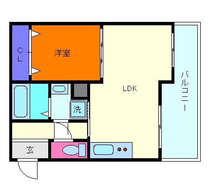 ロイヤルスパークル六甲Ⅱの間取り