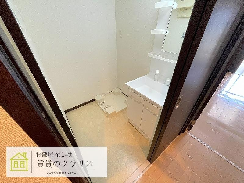 リアン桂ウエストの洗面所