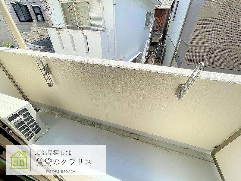 リアン桂ウエストのバルコニー