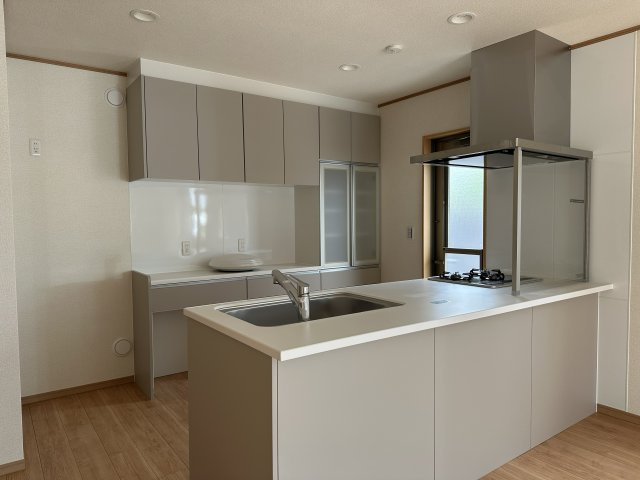 蘇我三丁目中古戸建のキッチン|タカラスタンダード　キッチン・背面収納　ホーローキッチンパネル　