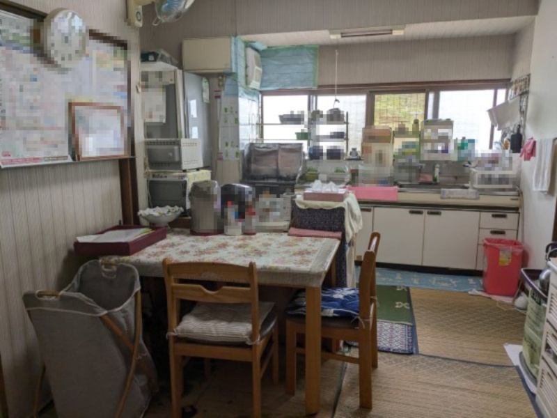 東金市宿　中古戸建のキッチン
