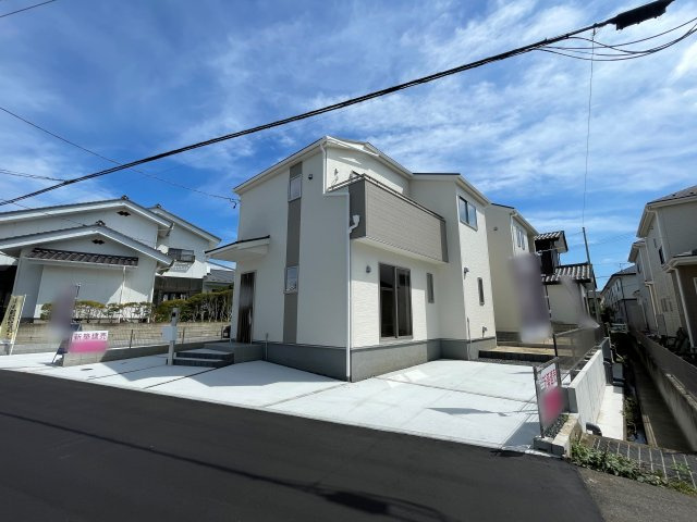 新築戸建・新築建売　福島市方木田上原第2　吉井田小・第一中の外観|福島駅西口まで徒歩圏内で通勤や通学に便利です！