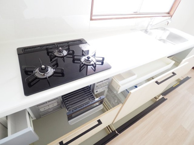 【キッチン】 | 中古戸建　KEM福島市蓬莱町1期 | ★内覧予約でブランド米2kg★