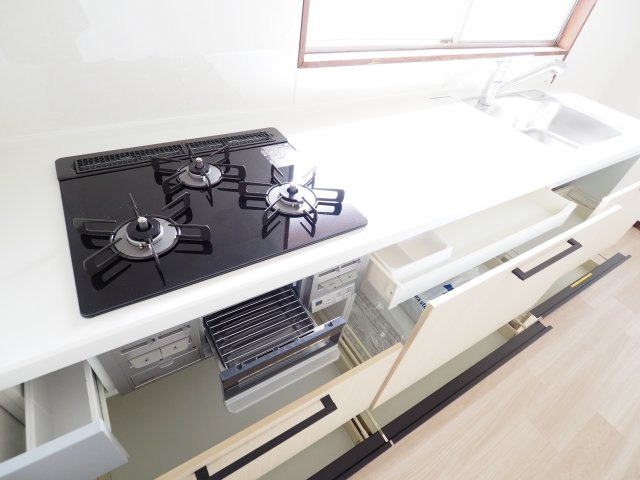 【キッチン】 | 中古戸建　KEM福島市蓬莱町1期 | ★内覧予約でブランド米2kg★