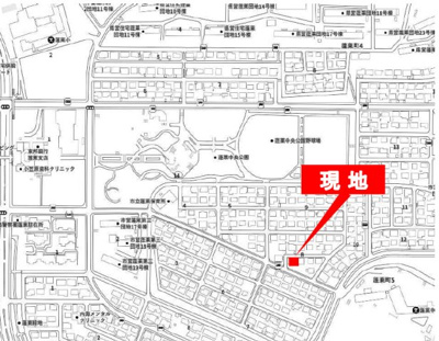 【地図】 | 中古戸建　KEM福島市蓬莱町1期 | ★内覧予約でブランド米2kg★