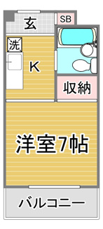 【間取り】 | マリオン錦糸町 | 間取りです。