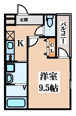 【間取り】 | フジパレス住道Ⅱ番館