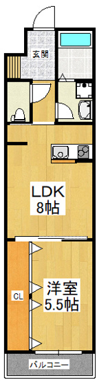 【間取り】 | ノイヴェル新堂