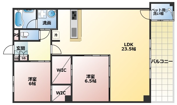 【間取り】 | クローバー・プレミア昭和町