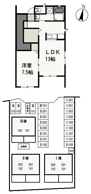 ファルコンⅡ の間取り