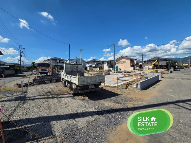 新築　桐生市相生町第19　4号棟　CRADLE GARDENの外観|現地写真　2026年11月完成予定！同社完成済み物件のご内覧も可能です。お気軽にご連絡ください！