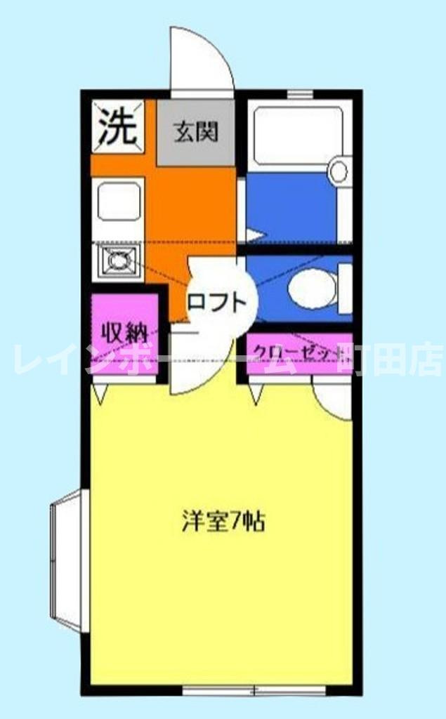 ピアッツァ恩名※初期費用分割後払いサービス利用可能物件の間取り