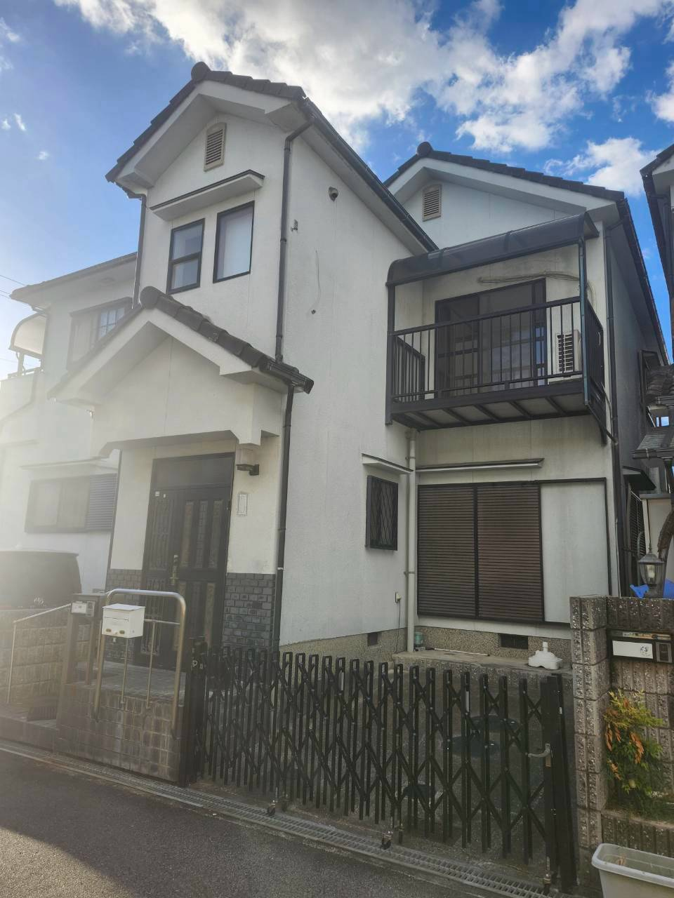 和泉市上町土地の外観