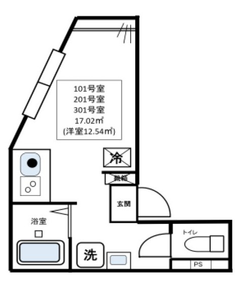 【間取り】 | K.F新柴又