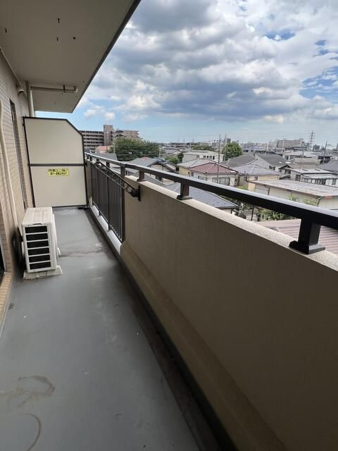 （仮称）津田沼マンションのバルコニー