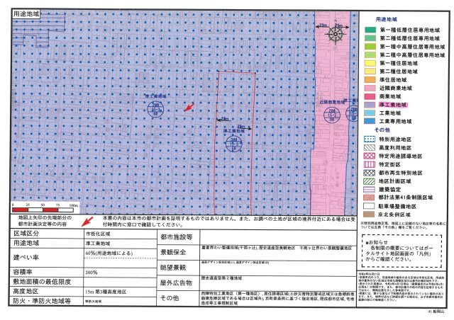 仮）フラッティ聖天町の地図