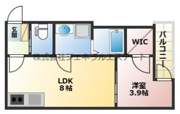 【間取り】 | H-maison門真南Ⅱ