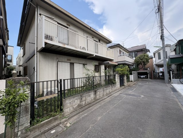 世田谷区桜丘1丁目・売地の前面道路含む現地写真