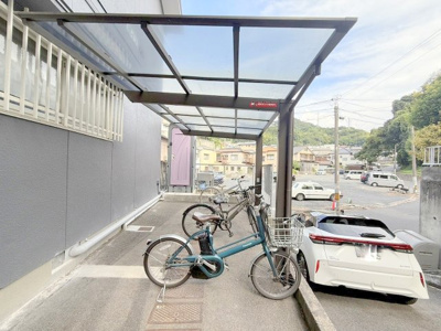 【その他共用部分】 | ボイス大河　 | 駐輪場には屋根がついており雨の日も困りません