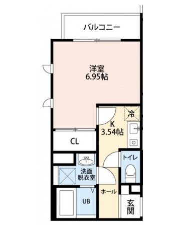 北小岩テラスの間取り|間取りです。