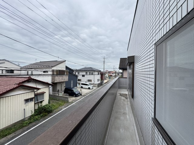 前橋市日吉町　中古住宅のバルコニー|前橋市日吉町　中古住宅