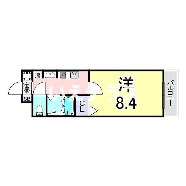 レオンコンフォート神戸西の間取り
