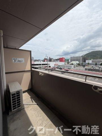 カーサ弐番丁のバルコニー