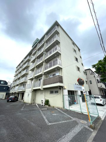 金町コーポB棟の外観|鉄筋コンクリート造6階建て