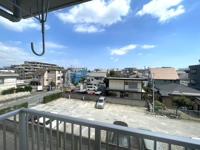 金町コーポB棟の展望|バルコニーからの眺望