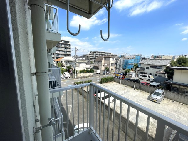 金町コーポB棟の展望|バルコニーからの眺望