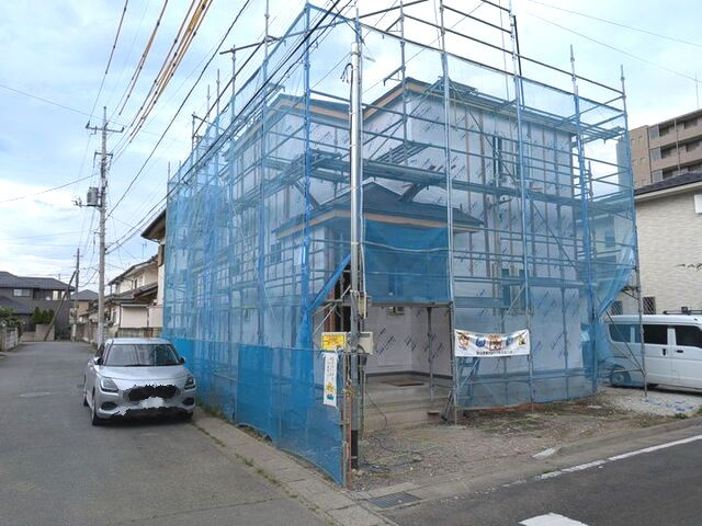 【外観】 | ハートフルタウン前橋市六供町1丁目33ー① | （建築中現地）