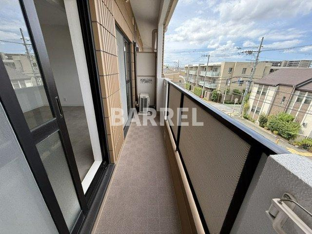 豊中市玉井町２丁目の賃貸マンションのバルコニー