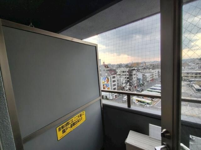 オークヒルズのバルコニー
