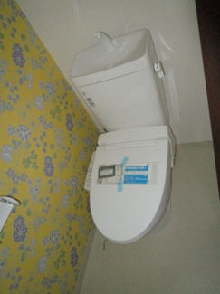 【トイレ】 | 辻田ビル | 落ち着いた色調のトイレです